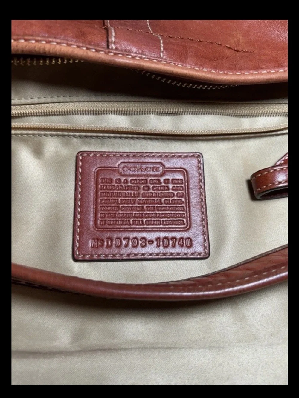Coach Ergo Hobo, Shoulder Bag, Burnt Orange Leather, Brass, 2007 Style: (10740)